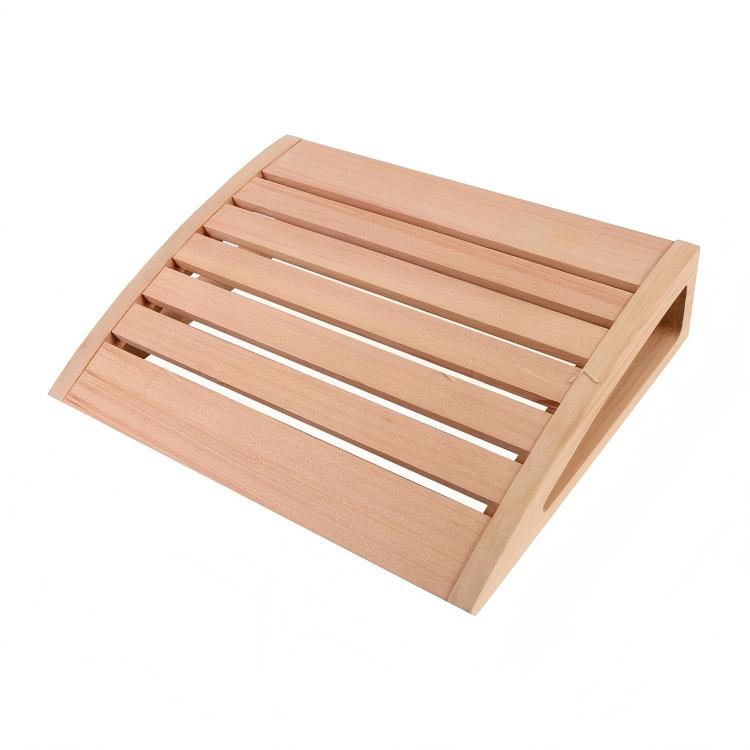 Sauna Headrest - Handmade from Canadian Red Cedar Wood - Ergonomic Neck Support Pillow