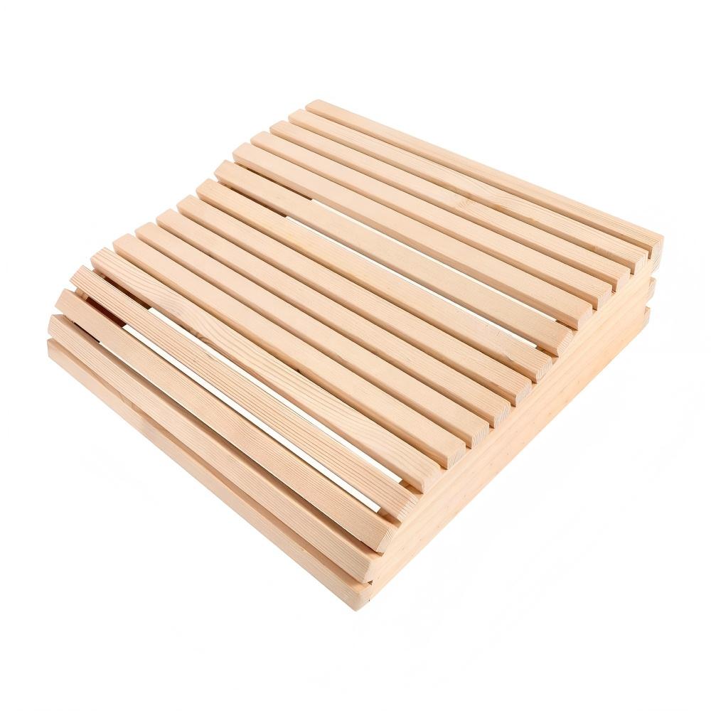 Wood Sauna Pillow for Head Neck Shoulder Support Back Rest, for Home, Barrel, Steam, Indoor Outdoor